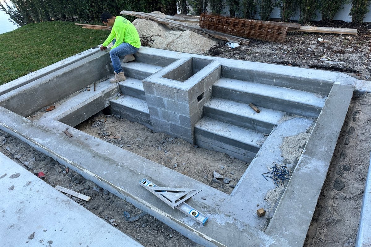 Custom concrete work