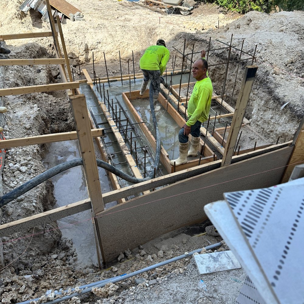 Structural foundation construction